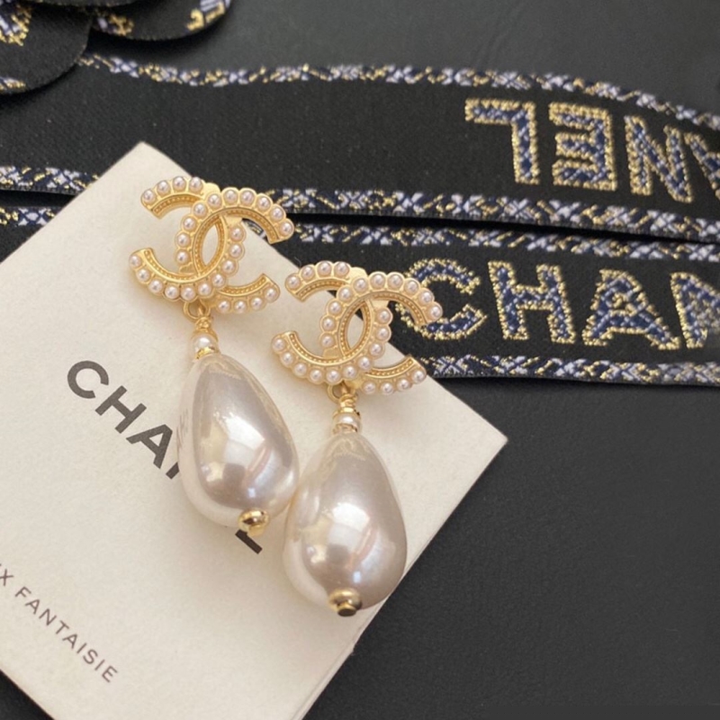 Ch*el earrings